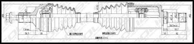 SOLID CV Shaft (CVSME8566)