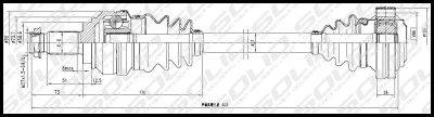 SOLID CV Shaft (CVSBM8579)