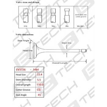 E TECH Inlet Valve (EV3726)