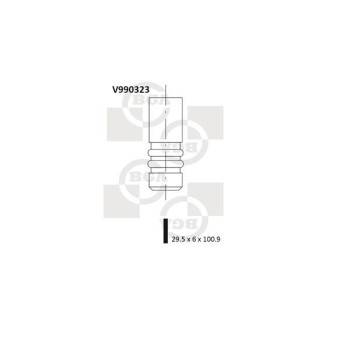 BGA Inlet Valve (V990323)