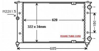PLEXUS Radiator (RDVW0220A)