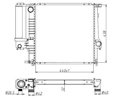 PLEXUS Radiator (RDBB0030)