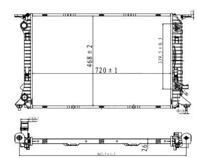 PLEXUS Radiator (RDAD0044)