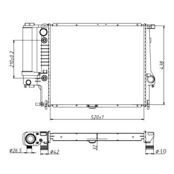 PLEXUS Radiator (RDBB0070A)