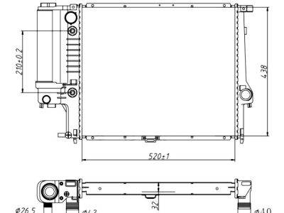 PLEXUS Radiator (RDBB0070A)