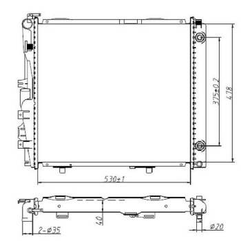 PLEXUS Radiator (RDBZ0020A)