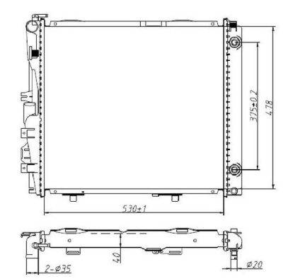 PLEXUS Radiator (RDBZ0020A)