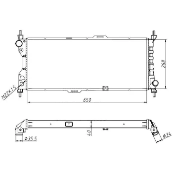 PLEXUS RADIATOR (9115000281)