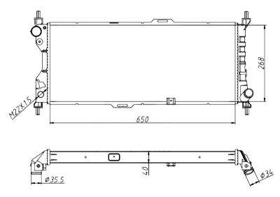 PLEXUS Radiator (RDOP0300B)