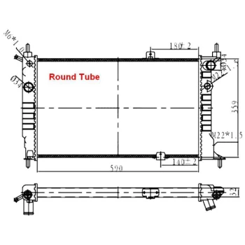 PLEXUS RADIATOR  (9115000296)