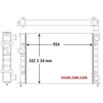 PLEXUS Radiator (RDVW0030A)