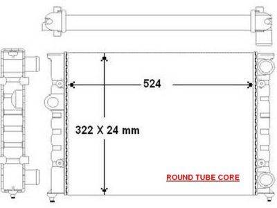 PLEXUS Radiator (RDVW0030A)
