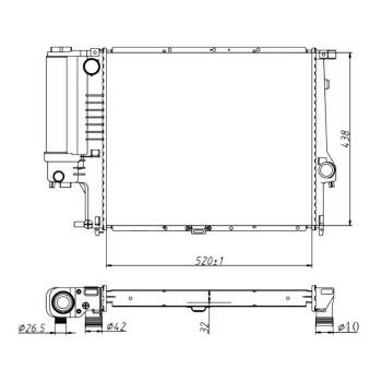 PLEXUS Radiator (RDBB0070)
