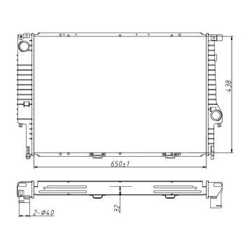 PLEXUS Radiator (RDBB0070B)