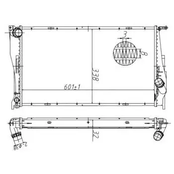 PLEXUS Radiator (RDBB0150B)