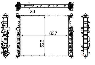 PLEXUS Radiator (RDBZ0182)
