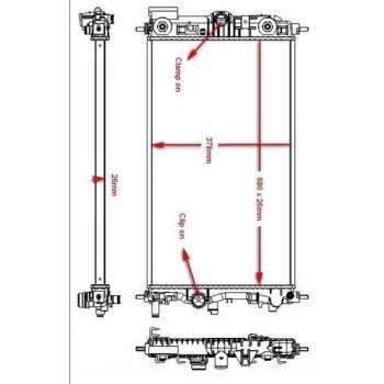 PLEXUS Radiator (RDOP0152B)