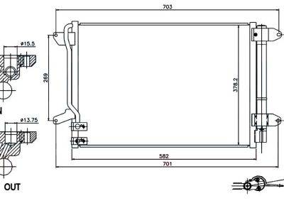 PLEXUS Condenser (RACVW0142)