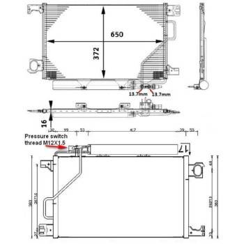 PLEXUS Condenser (RACBZ0082A)