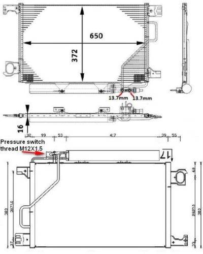 PLEXUS Condenser (RACBZ0082A)