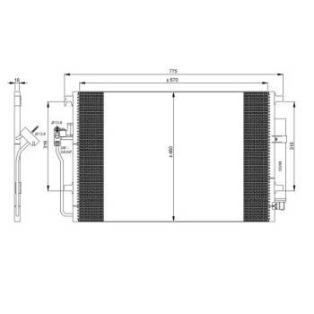 PLEXUS Condenser (RACVW0550)