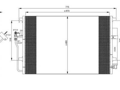 PLEXUS Condenser (RACVW0550)