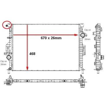 PLEXUS Radiator (RDFD0264B)