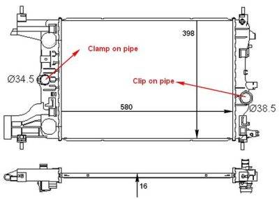 PLEXUS Radiator (RDCV0050)