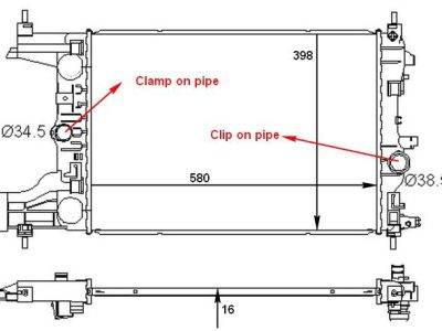 PLEXUS Radiator (RDCV0050)
