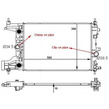 PLEXUS Radiator (RDCV0050A)