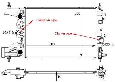 PLEXUS Radiator (RDCV0050A)