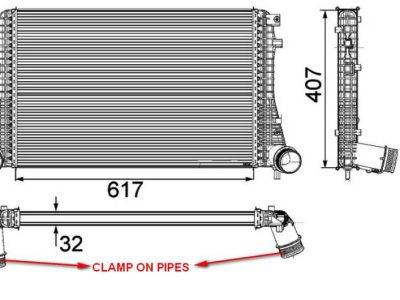 PLEXUS Intercooler (RICVW0400)