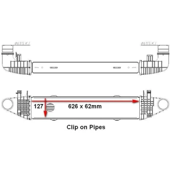 PLEXUS INTERCOOLER  (9115001289)