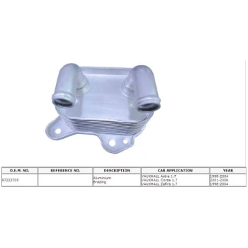 PLEXUS OIL Cooler (OCOP002)