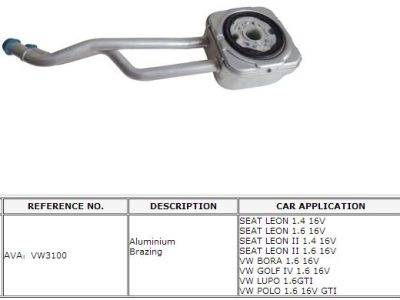 PLEXUS Oil Cooler (OCVW003)