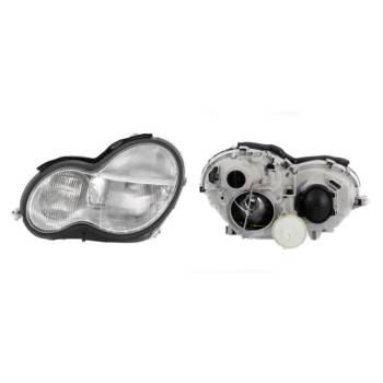 DEPO Head Lamp Left (440-1124L-RD-E)