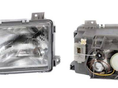 DEPO Head Lamp Left (440-1115L-RD-E)