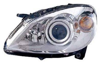 DEPO Head Lamp Left (440-1152L-RD-EM)