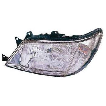 DEPO Head Lamp Left (440-1131L-RD-EM)