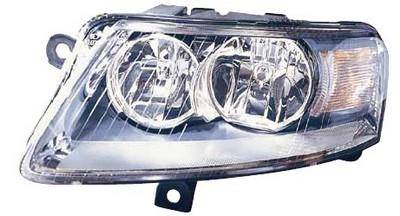 DEPO Head Lamp Left (446-1111L-RD-EM)