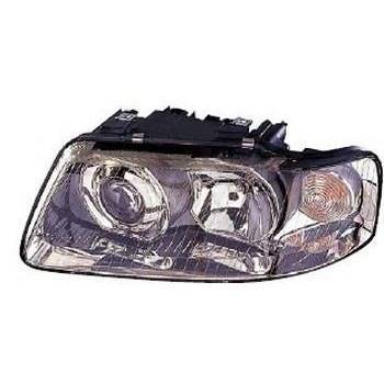DEPO Head Lamp Left (441-1160L-RD-EM)