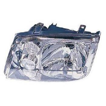DEPO Head Lamp Left (441-1138L-RD-EM)