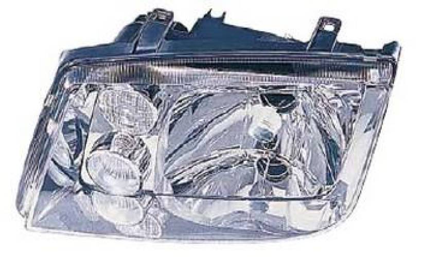 DEPO Head Lamp Left (441-1138L-RD-EM)