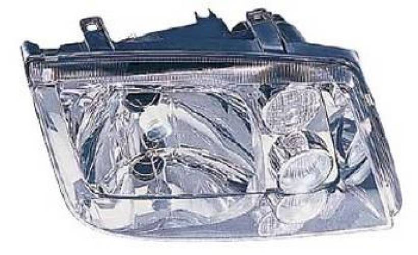 DEPO Head Lamp Right (441-1138R-RD-EM)