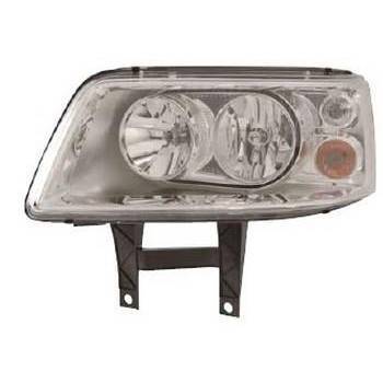DEPO Head Lamp Left (441-1175L-RD-EM)
