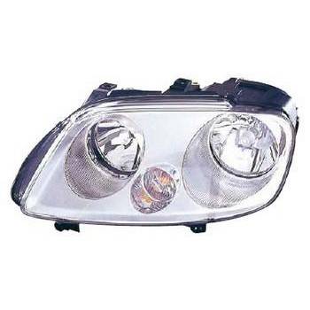 DEPO Head Lamp Left (441-1193L-RD-EM)