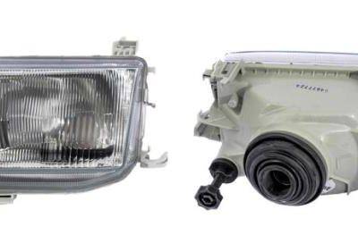 DEPO Head Lamp Left (442-1106L-RD-E)