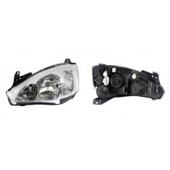 DEPO Head Lamp Left (442-1132L-RD-E)