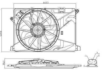 PLEXUS Radiator Fan (RFOP0110)