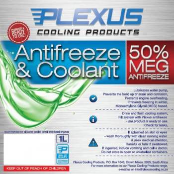 PLEXUS Antifreeze Plexus 50% MEG 1L (Green)